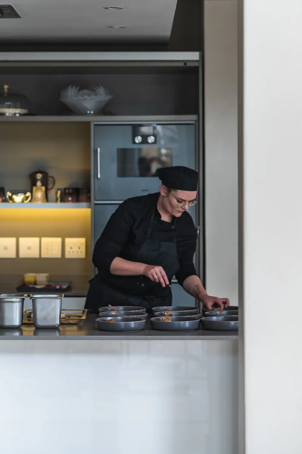 Culture Club — the open kitchen mid-service